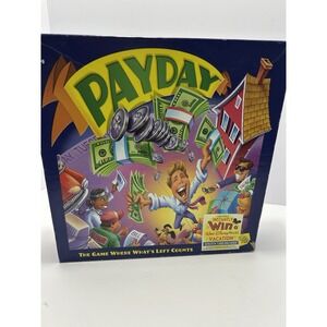 Classic PAYDAY Family Board Game Hasbro Parker Brothers 2000‎ Complete MINT